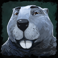 An icon of an adult Iron Teeth beaver.