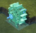 A Water Wheel selected.